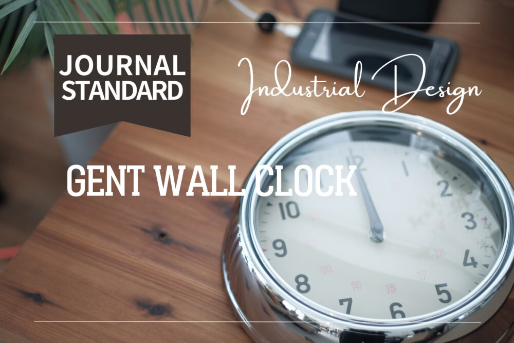 Journal Standard Funiture”GENT WALL  CLOCK”買いました。