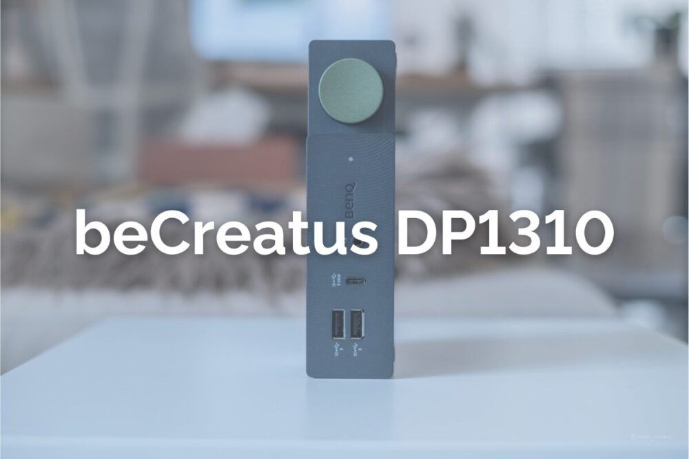BenQ ”beCreatus DP1310”レビュー｜デュアルデバイスの出力切替機能が面白いドッキングステーション