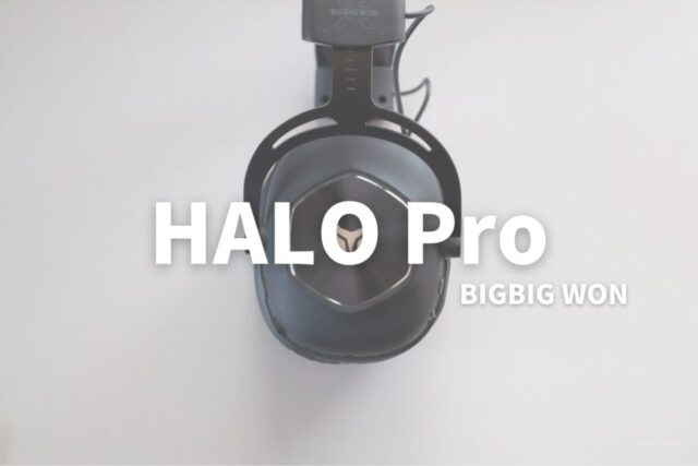 BIGBIGWON ”HALO Pro”レビュー｜無線対応のゲーミングヘッドセット、エントリー機としてオススメ！
